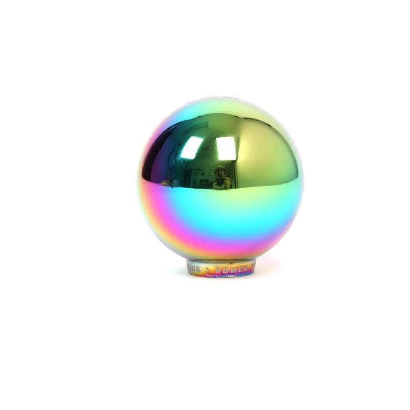 BLOX Racing — BLOX Racing V2 - 490 Limited Series Spherical Shift Knob 12X1.25 - Neo Chrome - view 3