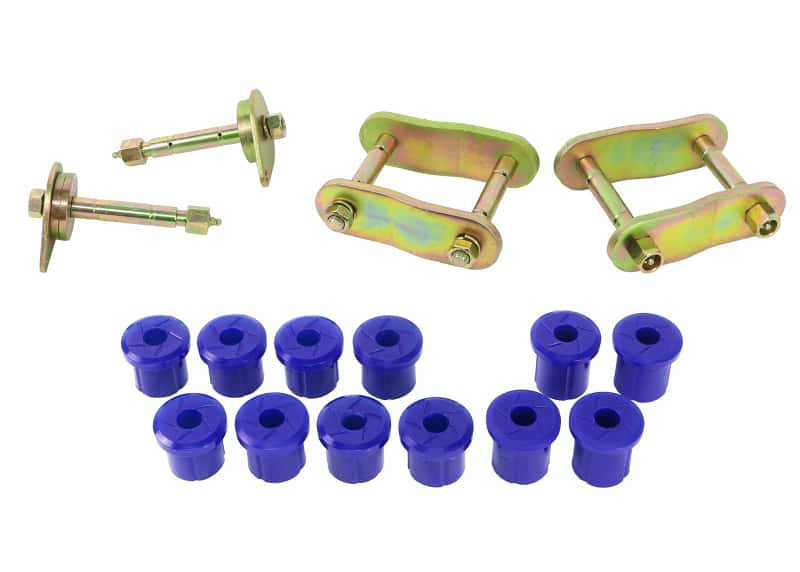 Superpro — SuperPro 07+ Toyota Land Cruiser Greaseable Leaf Spring and Shackle Bushing Kit- (Rear) - view 3