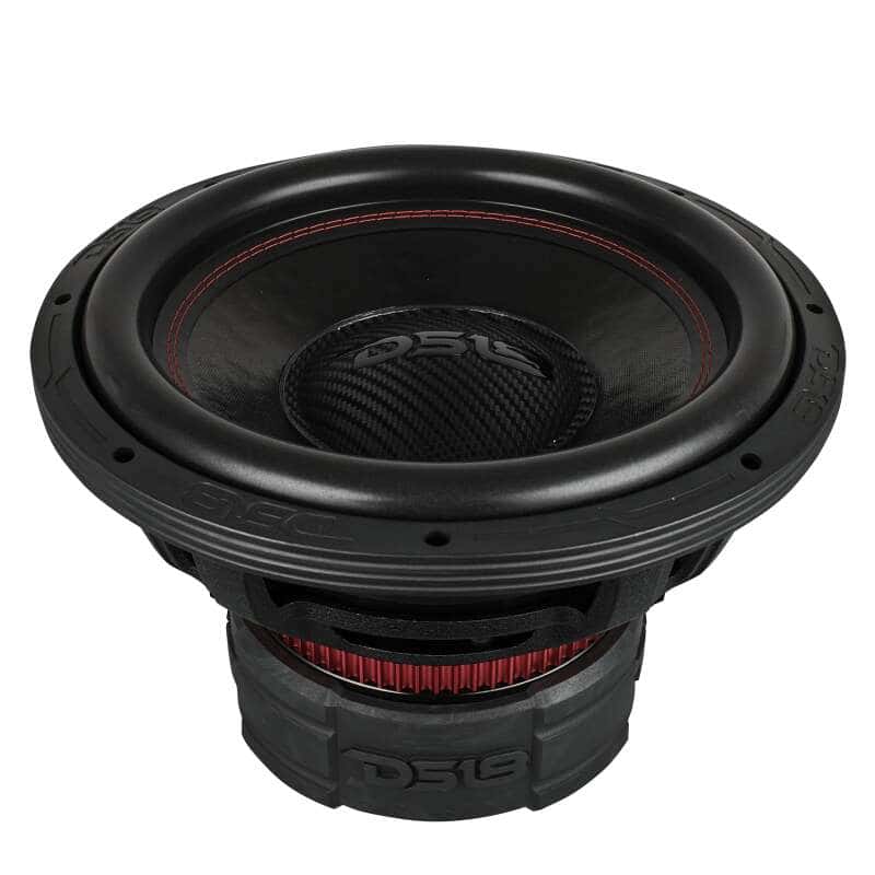 DS18 — DS18 12in 1500 Watts RMS 4+4 ohm DVC Quad Stacked Magnet Reinforced Cone Subwoofers - view 4