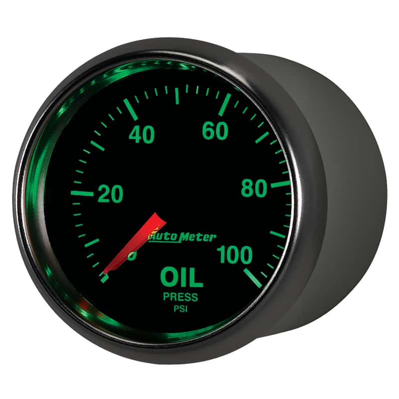 AutoMeter — Autometer GS 52mm 0-100 PSI Mechanical Oil Pressure Gauge
2-1/16" OIL PRESS, 0 - view 9