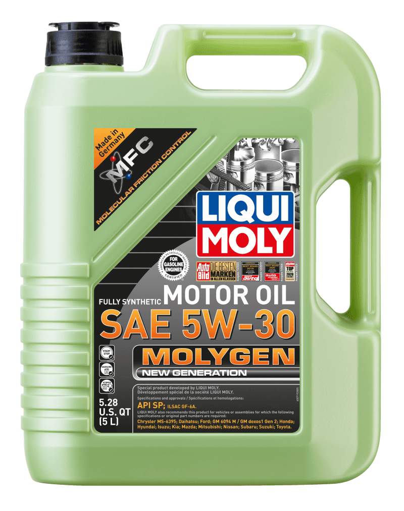 LIQUI MOLY — LIQUI MOLY 5L Molygen New Generation Motor Oil SAE 5W30 - view 1