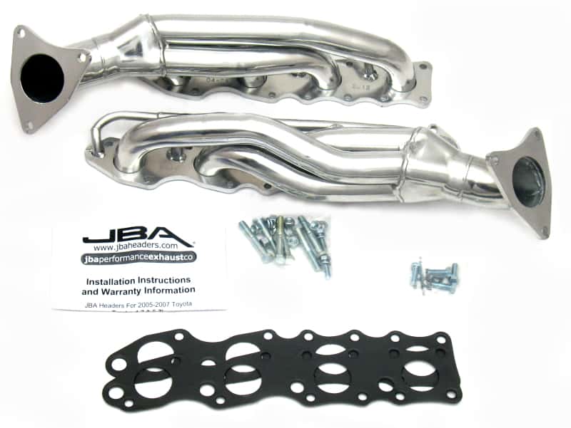 JBA — JBA 07-20 Toyota 5.7L V8 1-5/8in Primary Silver Ctd Cat4Ward Header
Exhaust Header - view 1