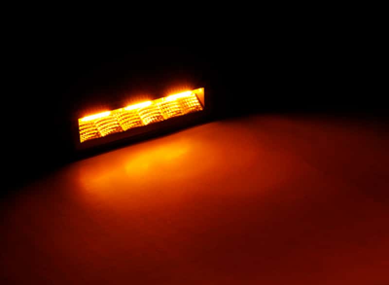 Go Rhino — Go Rhino Xplor Blackout Combo Series Sixline LED Flood Lights w/Amber (Surface Mount) - Blk (Pair)
BLK - Lights W/Amber - view 2