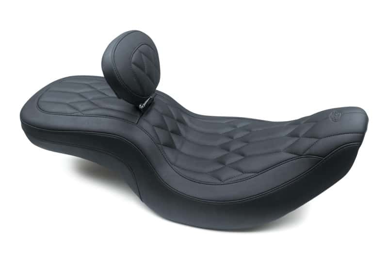 Mustang Motorcycle — Mustang 14-21 Indian Chieftain,Chief,Dk Horse,Roadmaster,Vintage Tripper 1PC Seat - Black - view 1