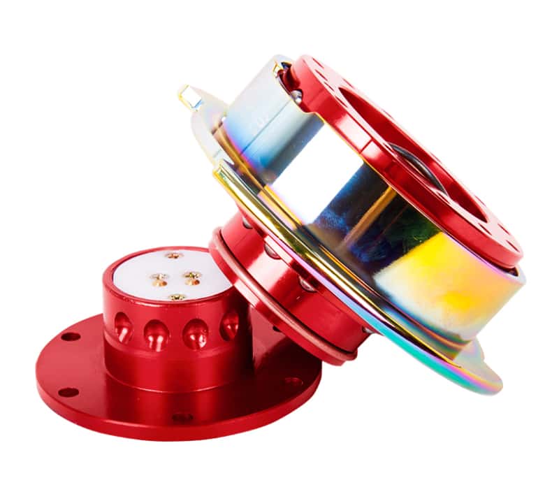 NRG — NRG Quick Release Gen 2.5 - Red Body / Neochrome Ring - view 2