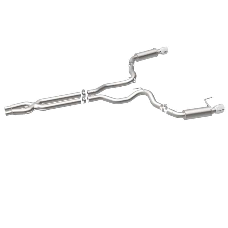 Magnaflow — MagnaFlow Cat Back, SS, 3in, Competition, Dual Split Polished 4.5in Tips 2015 Ford Mustang GT V8 5.0
Cat-Back - view 14