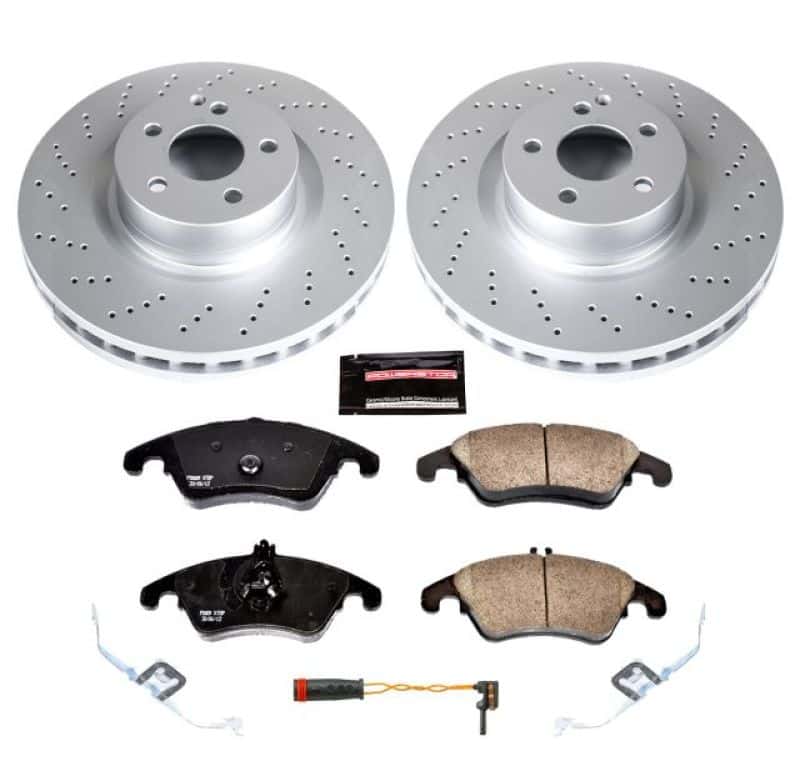 PowerStop — Power Stop 12-15 Mercedes-Benz C250 Front Z23 Evolution Sport Coated Brake Kit - view 1