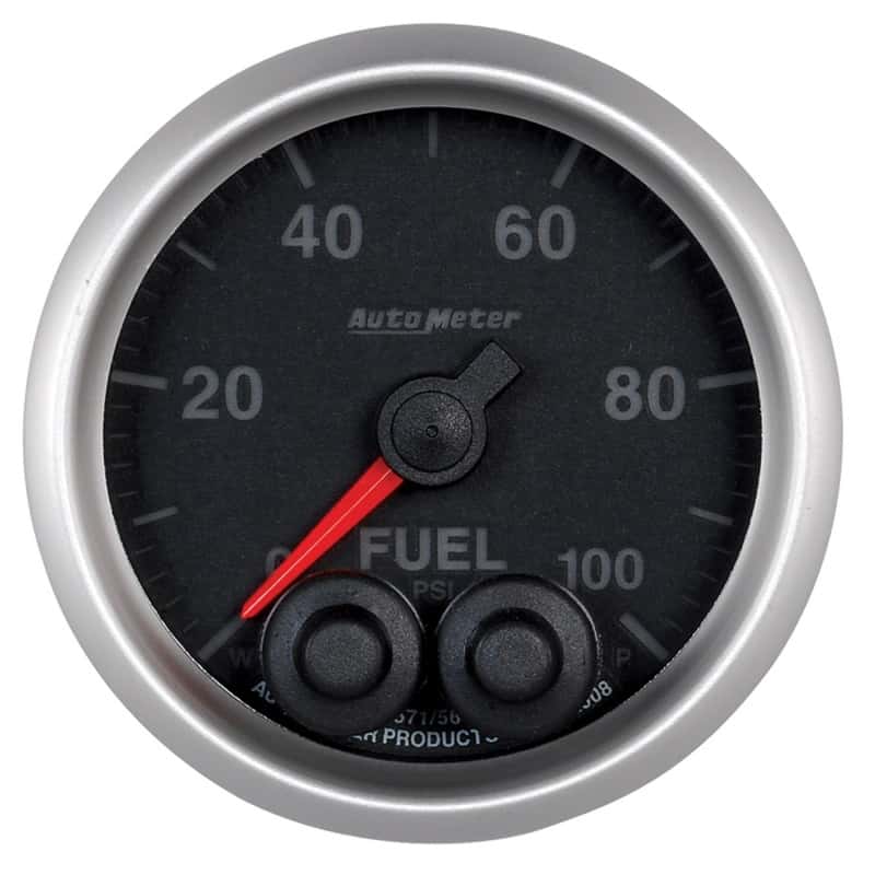 AutoMeter — Autometer Elite 52mm 0-100 PSI Fuel Pressure Peak & Warn w/ Electronic Control Gauge
GA 2" FP 100PSI EL - view 1