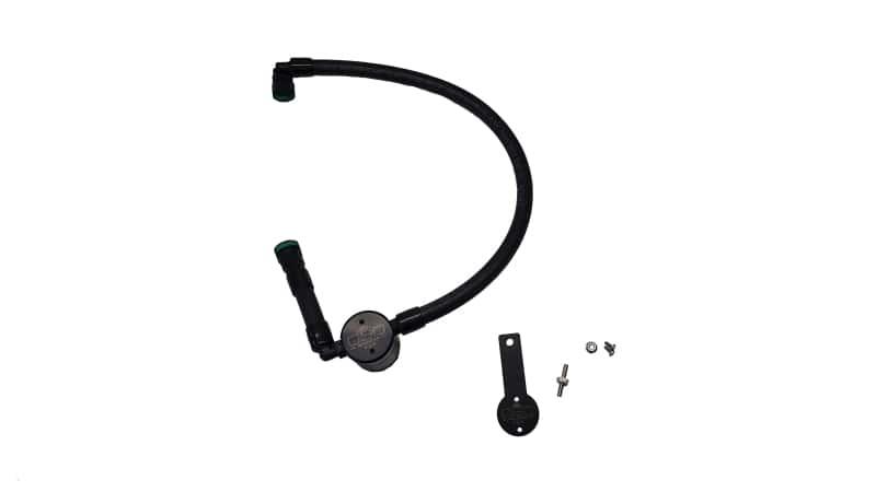 J&L — J&L 16-25 Dodge Durango / Jeep Grand Cherokee 3.6L Oil Separator 3.0 Passenger Side - Black Anod
Oil Separator - view 1
