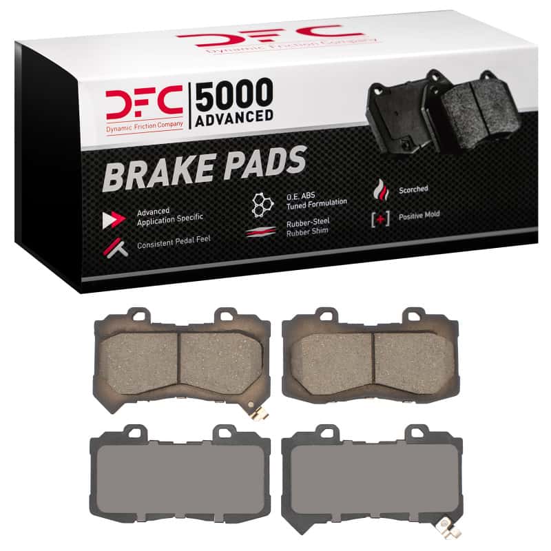 DFC — DFC 15-20 Chevrolet Colorado Front 5000 Advanced Ceramic Brake Pads
DFC Brake Pad Set - view 1