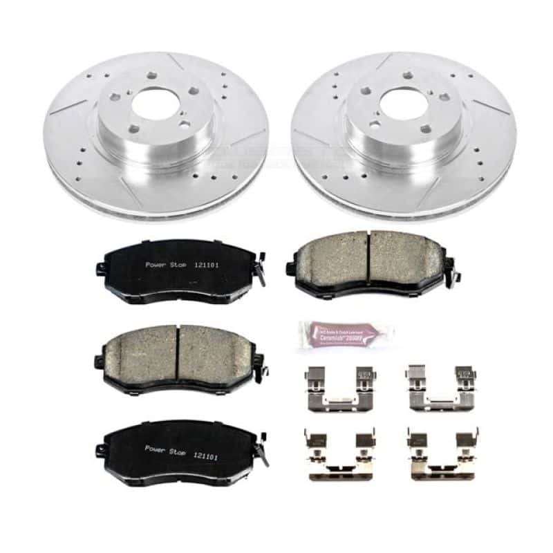 PowerStop — Power Stop 13-16 Subaru BRZ Front Z23 Evolution Sport Brake Kit - view 1