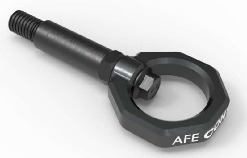 aFe — aFe Control Front Tow Hook Gray 20-21 Toyota GR Supra (A90)
Front Tow Hook - view 2
