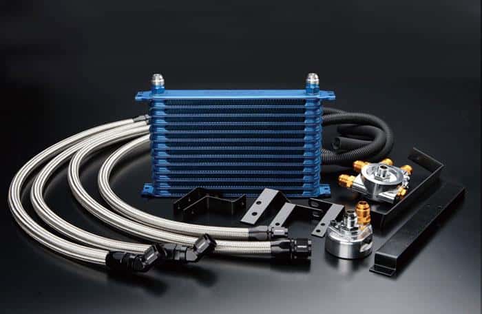 GReddy — GReddy 89-94 Nissan Skyline GT-R (BNR32) 13 Row Oil Cooler Kit w/ Oil Filter Relocation - view 1