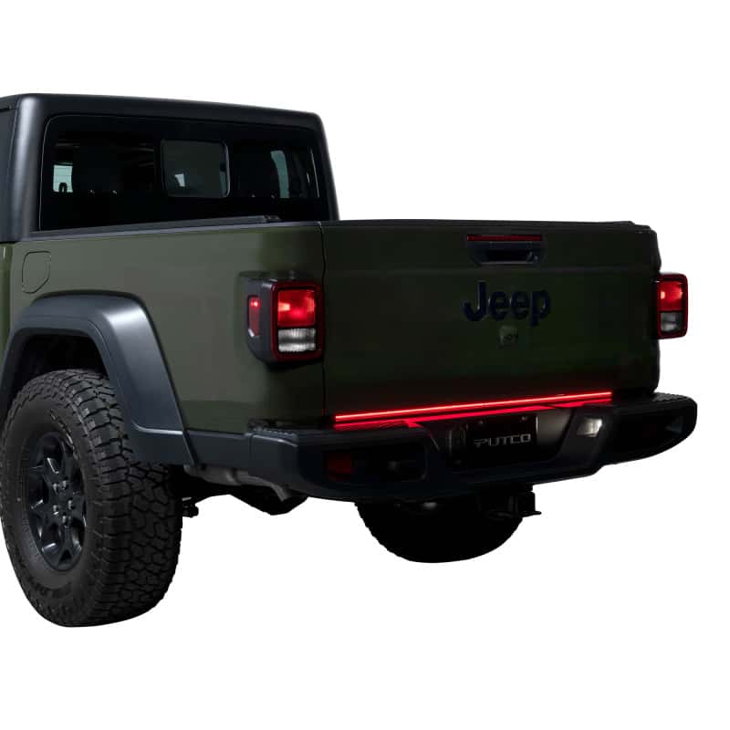 Putco — Putco 15-22 Chevy Colorado/20-22 Jeep Gladiator 48in Red Light Blade Direct Fit Kit Red/White
Tailgate Light Bar - view 2