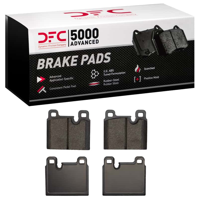 DFC — DFC 84-89 Porsche 911 Front 5000 Advanced Low Metallic Brake Pads
DFC Brake Pad Set - view 1