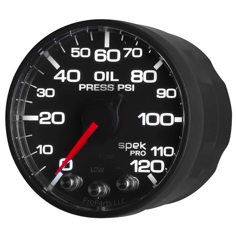 AutoMeter — Autometer Spek-Pro - Nascar 2-1/16in Oil Press 0-120 psi Bfb Ecu
GA 2" OP BFB ECU SPK - view 4