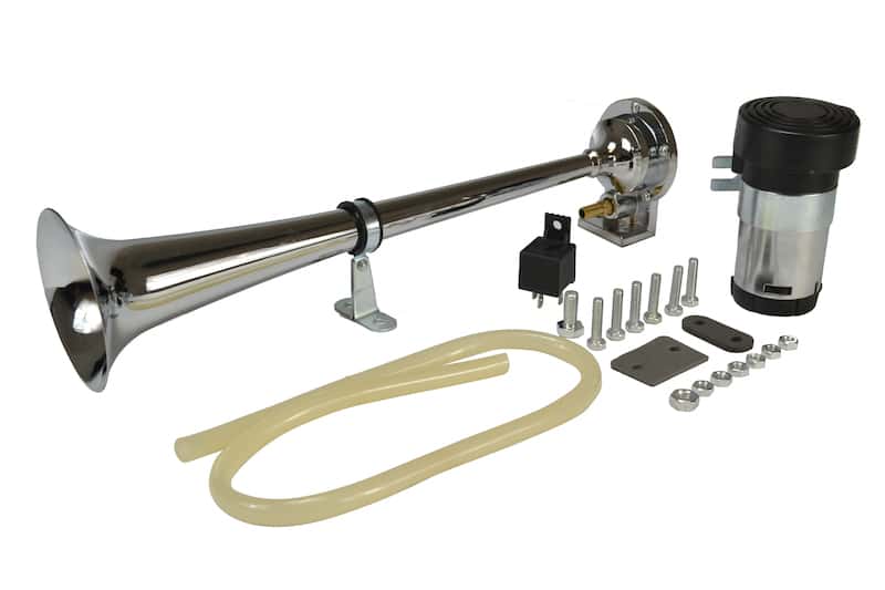 Hella — Hella Horn Kit Bl Chrome Air 1Trumpet 12V - view 5