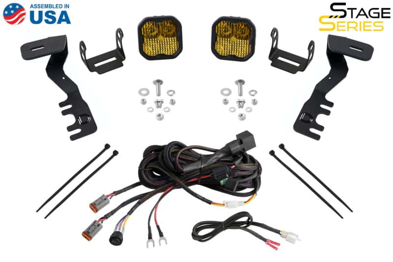 Diode Dynamics — Diode Dynamics 2024+ Toyota Tacoma SS3 LED Ditch Light Kit- Sport White Combo - view 8