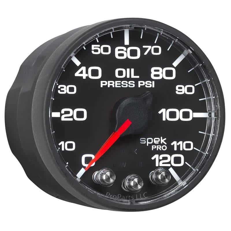 AutoMeter — Autometer Spek-Pro 52.4mm 0-120 PSI Digital Stepper Motor Oil Pressure Gauge
GA 2" OILP BFB SPEK - view 6