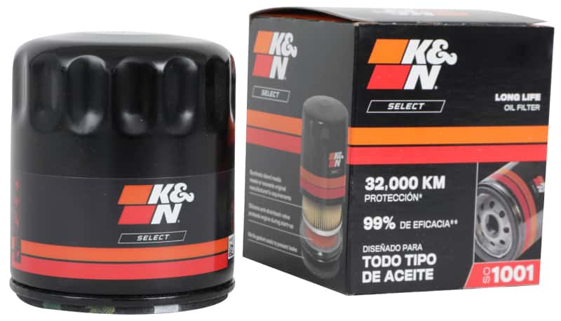 K&N Engineering — K&N 04-18 Chevrolet Aveo 1.6L L4 / 04-16 Chevrolet Tornado 1.8L L4 Spin-On Oil Filter - view 4