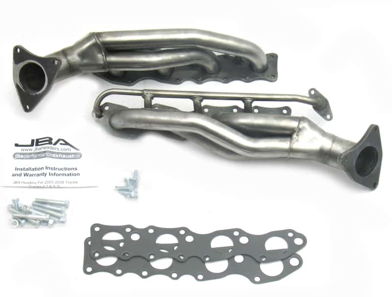 JBA — JBA 07-20 Toyota 5.7L V8 1-5/8in Primary Raw 409SS Cat4Ward Header
Exhaust Header - view 1