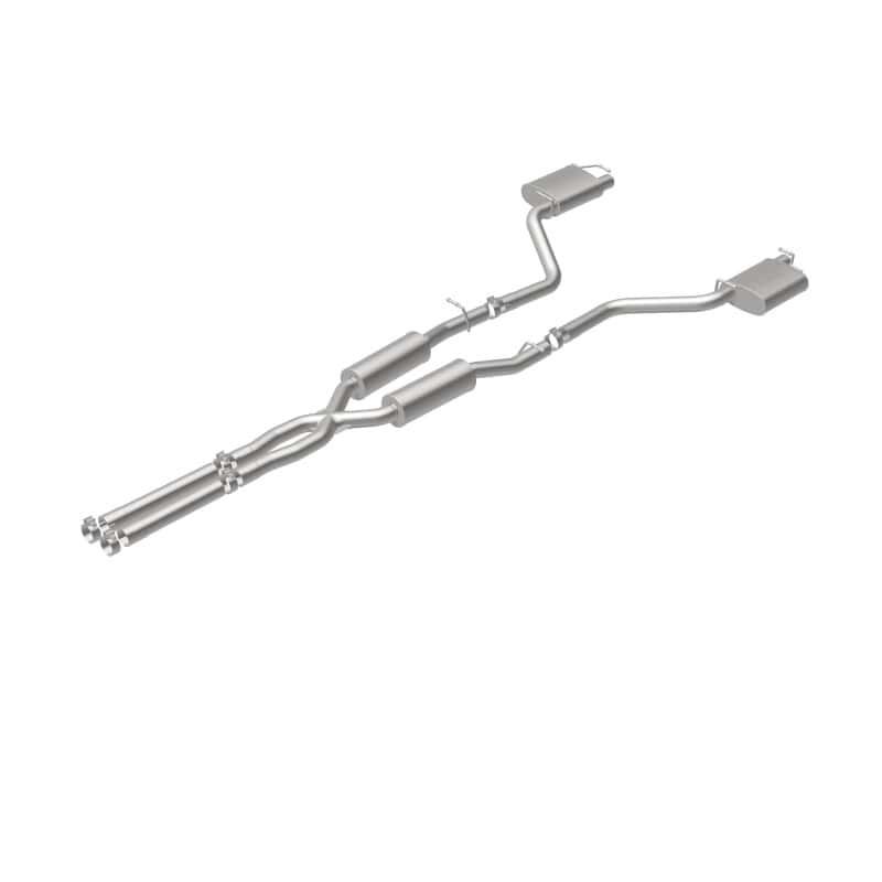 Magnaflow — MagnaFlow Cat-Back SS 2.5in Dual Split Rear Exit (OEM Tips) 15-16 Dodge/Chrysler Charger/300 5.7L V8
Cat-Back - view 15