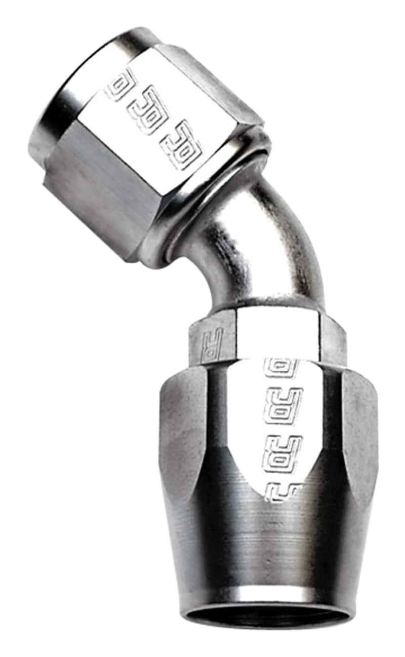Russell — Russell Performance -10 AN Endura 45 Degree Full Flow Hose End
Hose Fitting - view 1