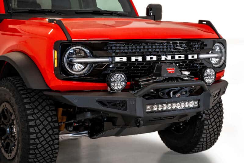 Addictive Desert Designs — Addictive Desert Designs 2021+ Ford Bronco Rock Fighter Front Bumper - Hammer Black
Bumper- Front
Bumpers - view 17