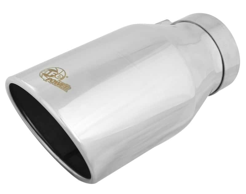 aFe — aFe Diesel Exhaust Tip Bolt On Polished 4in Inlet x 6in Outlet x 12in Length
Exhaust Tip Polished - view 1