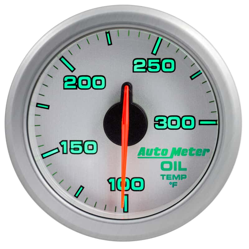 AutoMeter — Autometer Airdrive 2-1/6in Oil Temp Gauge 100-300 Degrees F - Silver
GA 2" OILT ARDRV SLV - view 14