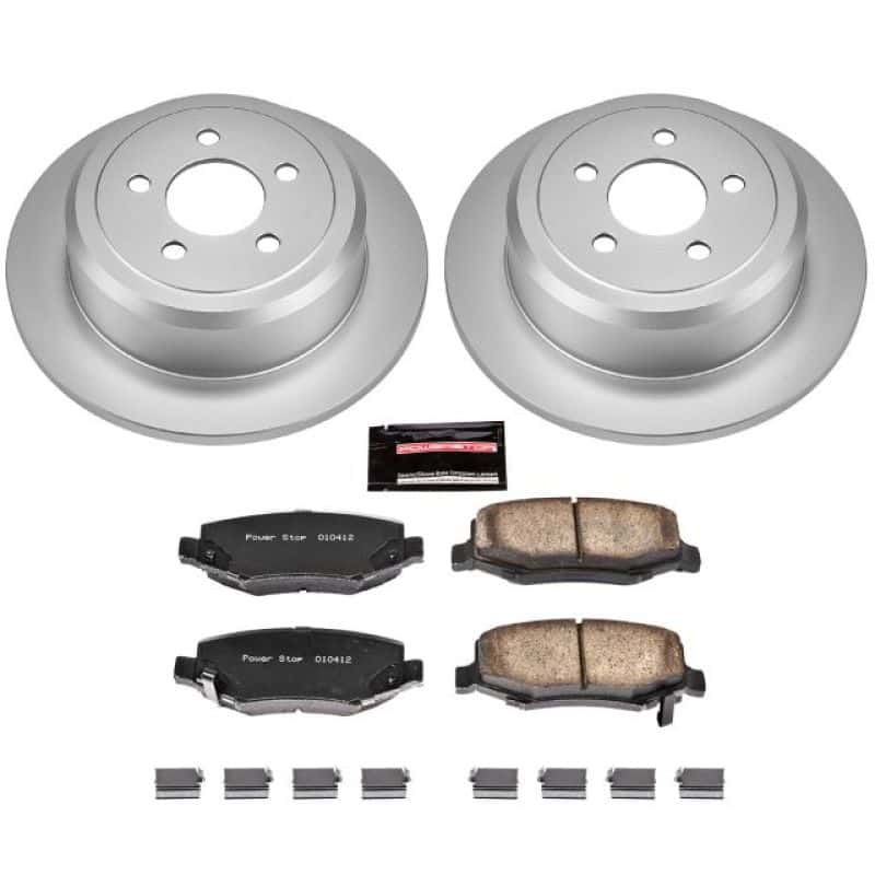 PowerStop — Power Stop 07-11 Dodge Nitro Rear Z17 Evolution Geomet Coated Brake Kit - view 1