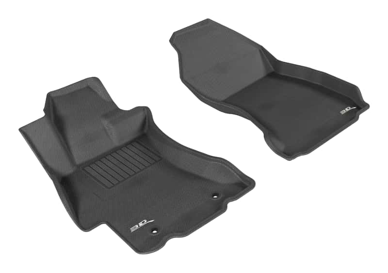 3D MAXpider — 3D MAXpider 2012-2019 Subaru Impreza/XV Crosstrek/WRX/Sti Kagu 1st Row Floormat - Black
Floor Mat Set - view 1