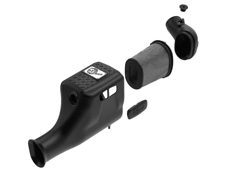aFe — aFe MagnumForce Stage 2 Si Cold Intake System w/PDS 03-07 Ford Diesel Trucks V8-6.0L
Magnum FORCE Intake - view 2