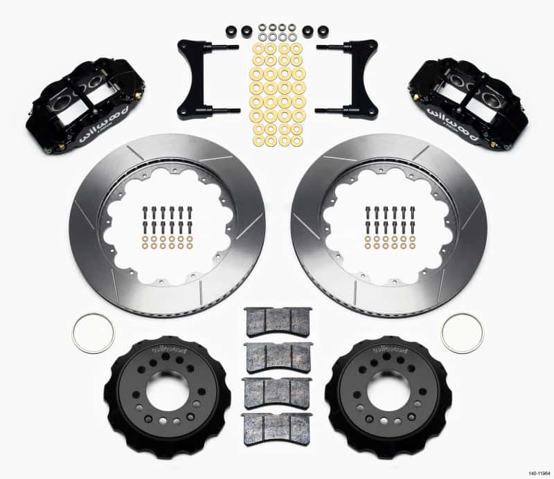 Wilwood — Wilwood Narrow Superlite 6R Front Hat Kit 14.00in 93-96 Mazda RX7
BRAKE KIT - view 2
