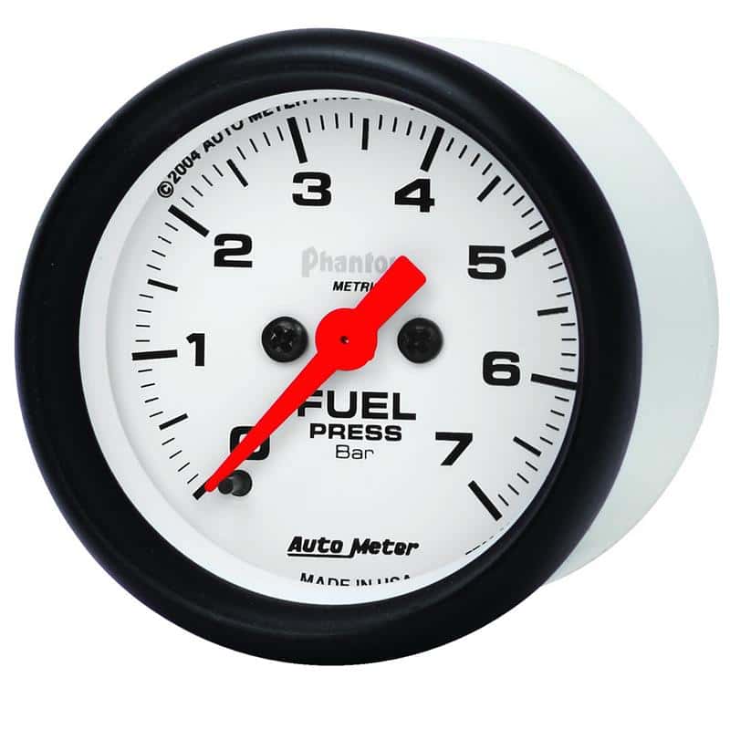 AutoMeter — AutoMeter Gauge Fuel Pressure 2-1/16in. 7Bar Digital Stepper Motor Phantom
2" FUEL PRESS, 0-7 B - view 3