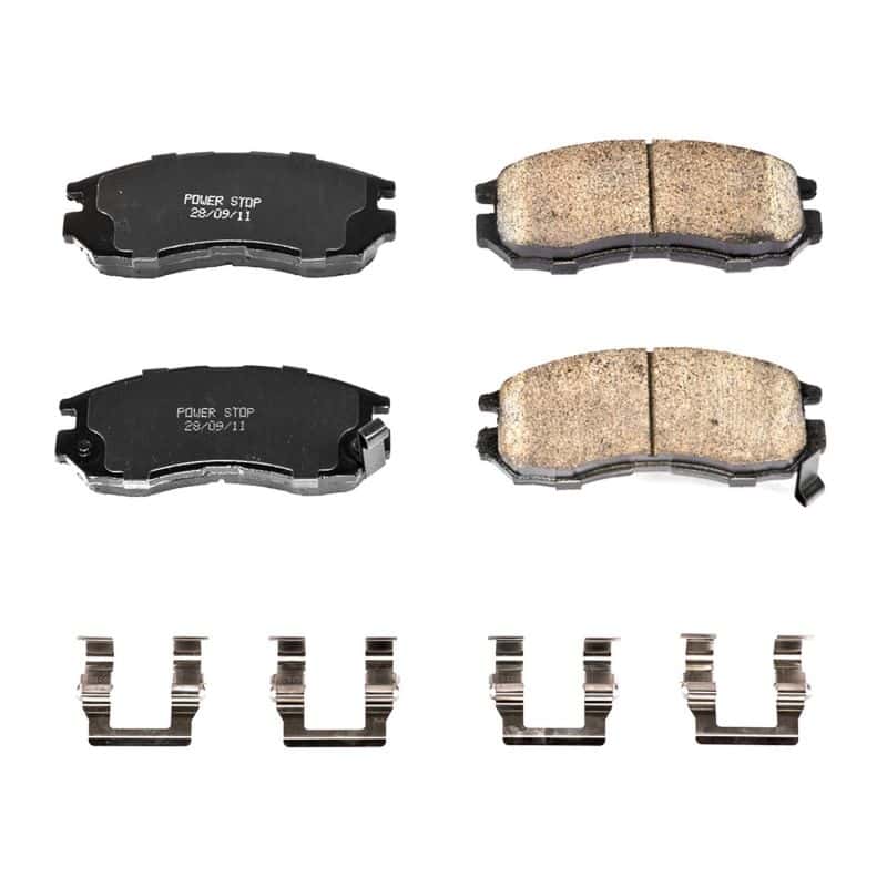 PowerStop — Power Stop 95-05 Chrysler Sebring Front Z17 Evolution Ceramic Brake Pads w/Hardware
Z17 Brake Pads - view 1