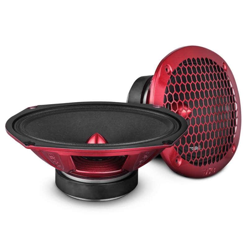 DS18 — DS18 6x9in 275 Watts RMS 8 ohm Mid-Range Loudspeaker Bullet Loudspeaker Grill Included - view 5