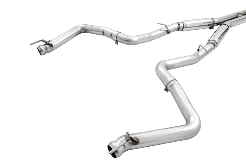 AWE Tuning — AWE Tuning 2015+ Dodge Challenger 6.4L/6.2L Supercharged Track Edition Exhaust - Use Stock Tips
Track Exhaust - view 1
