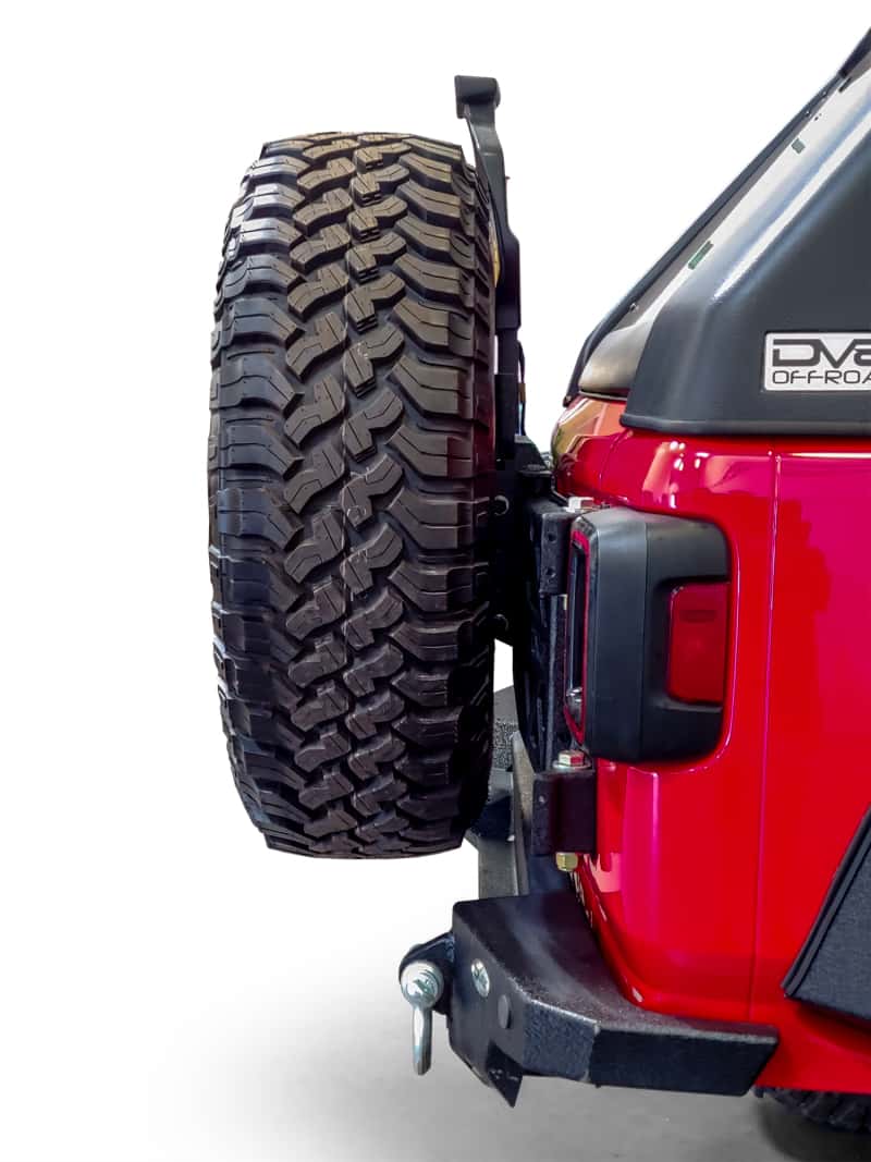 DV8 Offroad — DV8 Offroad 2018+ Jeep Wrangler Tire Carrier - view 2