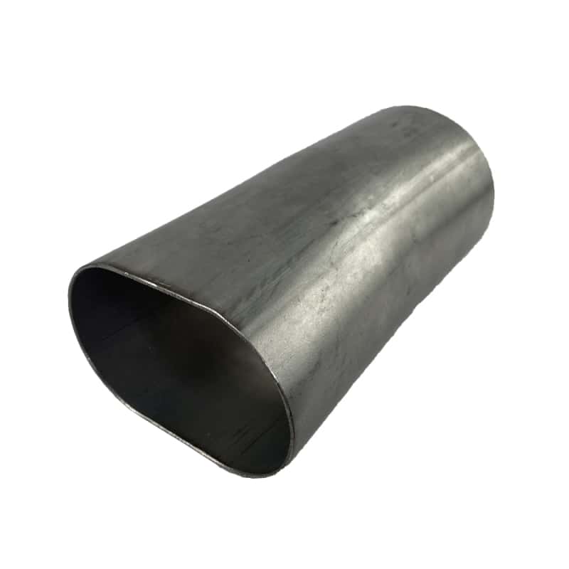 Granatelli Motor Sports — Granatelli 3.0in Round to 3.0in Oval Weld In Exhaust Adapter
Exhaust Pipe Adapter - view 1
