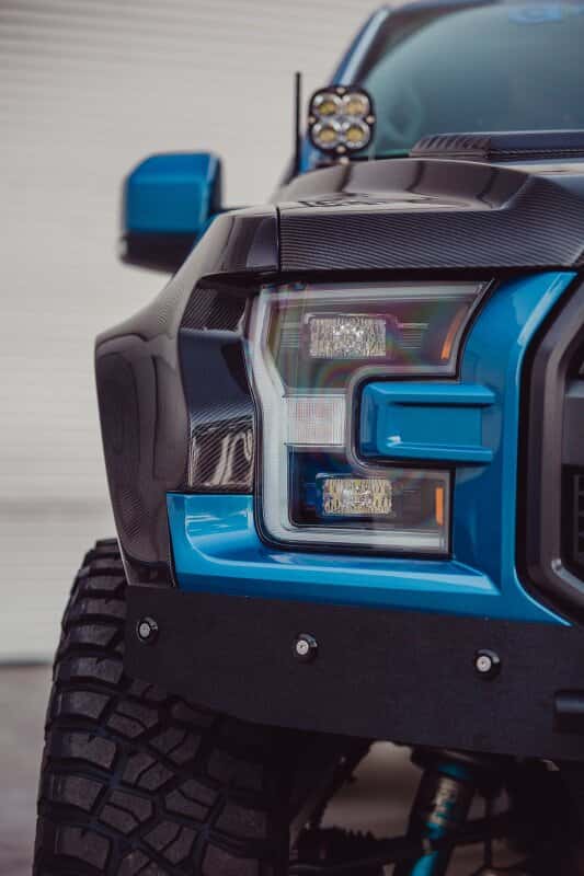 Anderson Composites — Anderson Composites 17-18 Ford Raptor Type-Wide Carbon Fiber Front Fenders (Pair) - view 10