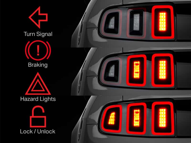 Raxiom — Raxiom 10-22 Ford Mustang Tail Light Sequencer (Plug-and-Play)
Harness - view 10
