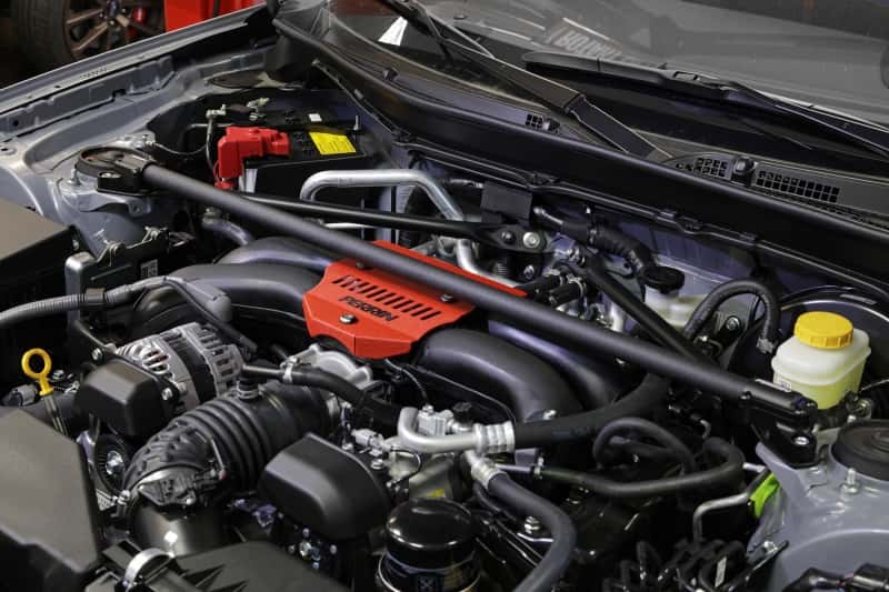 Perrin Performance — PERRIN 13-26 Subaru BRZ / Toyota GR86/86 / Scion FR-S Front Strut Brace - Black - view 4