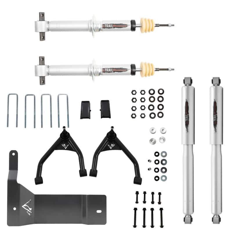 Belltech — Belltech 14-16 Silverado / Sierra 1500 4WD Ext & Crew Cab 4in Trail Perf Lift Kit
LIFT KIT - view 1