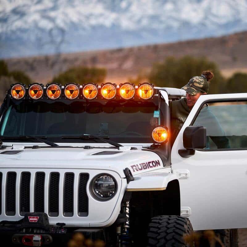 KC HiLiTES — KC HiLiTES Gravity Titan LED 6in. - Single Light (Spot Beam) - view 13