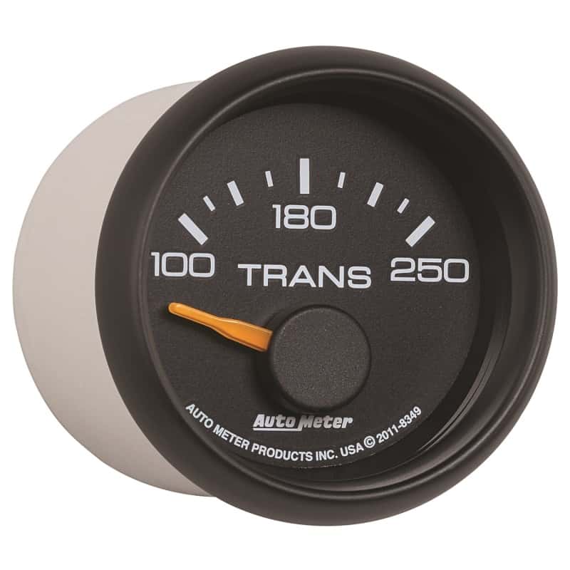AutoMeter — Autometer Factory Match GM 2-1/16in 100-250 Degree Electric Transmission Temp Gauge
2-1/16" TRANS TEMP, - view 11
