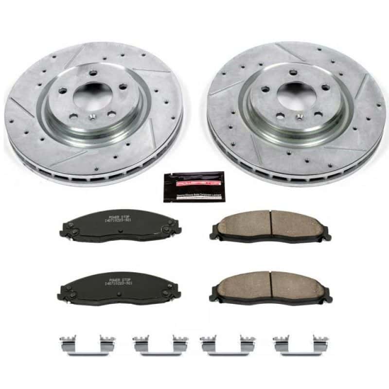 PowerStop — Power Stop 05-08 Pontiac Grand Prix Front Z23 Evolution Sport Brake Kit - view 1