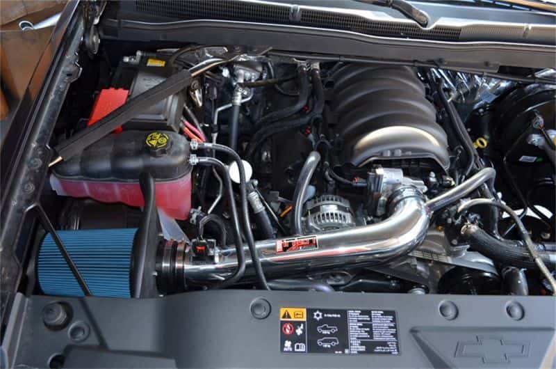 Injen — Injen 14-19 Chevy Silverado/GMC Sierra P/U 5.3L Polished Short Ram Intake w/ MR Tech & Heat Shield
Short Ram Intake
Air Intake Kit - view 6