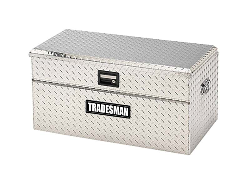 Tradesman — Tradesman Aluminum Flush Mount Truck Tool Box (40in.) - Brite - view 1