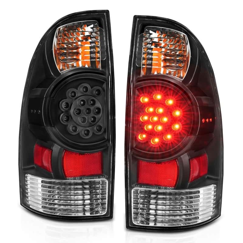 ANZO — ANZO 2005-2015 Toyota Tacoma LED Taillights Black
TailLightSet - view 4